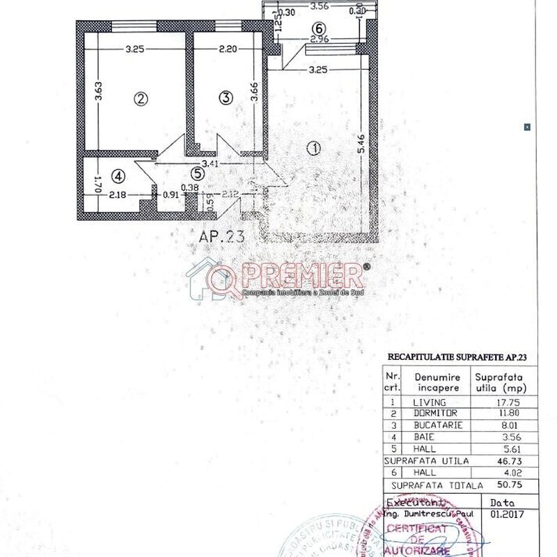 Popesti-Leordeni apartament 2 camere -Drumul Fermei